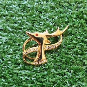 Reindeer Brooch